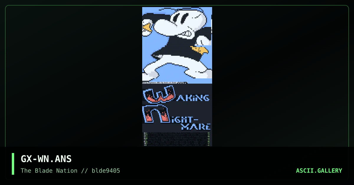 GX-WN.ANS, by grafx, 1994