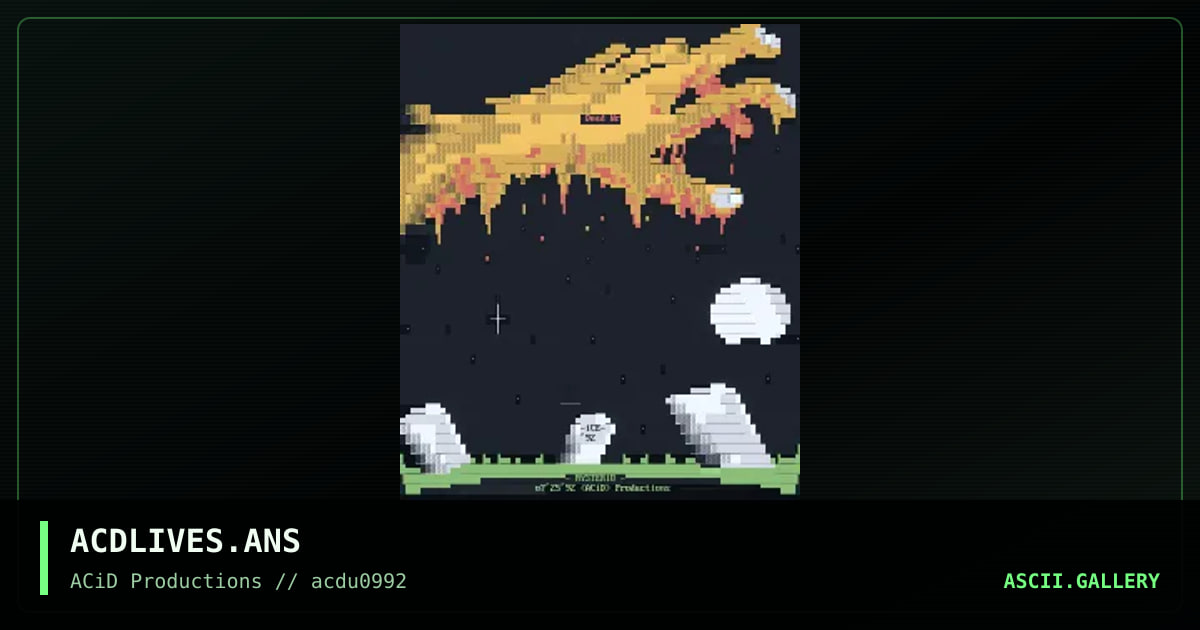 ACDLIVES.ANS, by mysterio, 1992