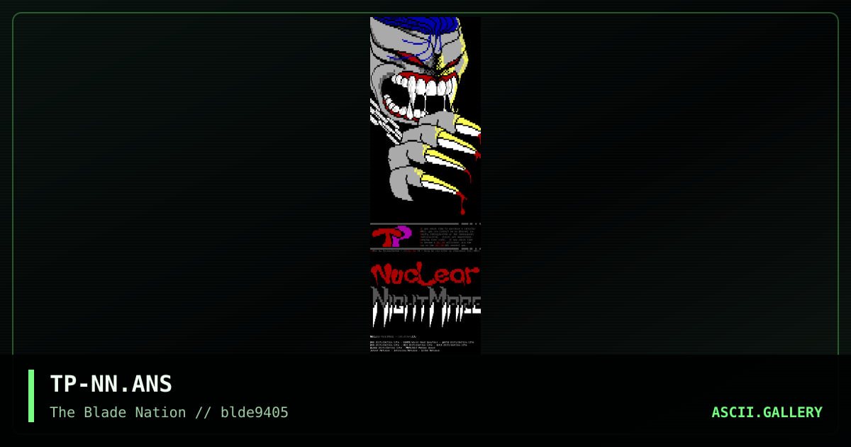 TP-NN.ANS, by technophreak, 1994