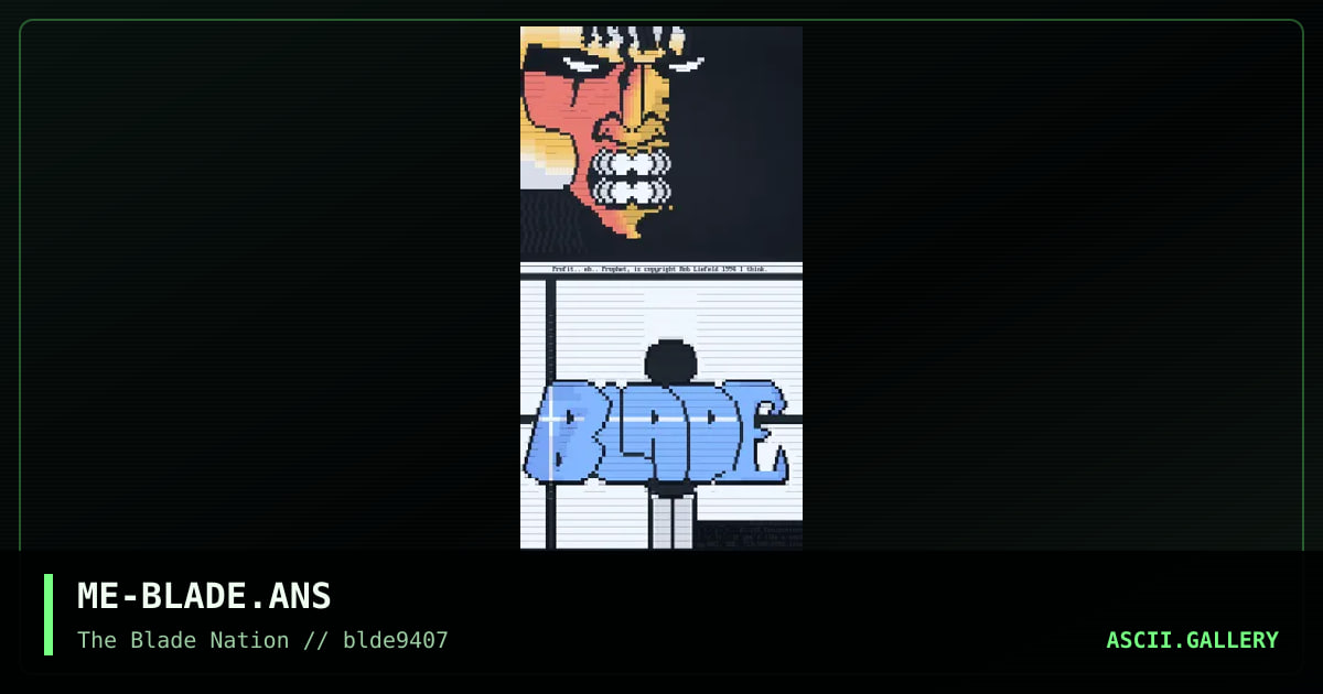 ME-BLADE.ANS, by mephitopeles, 1994