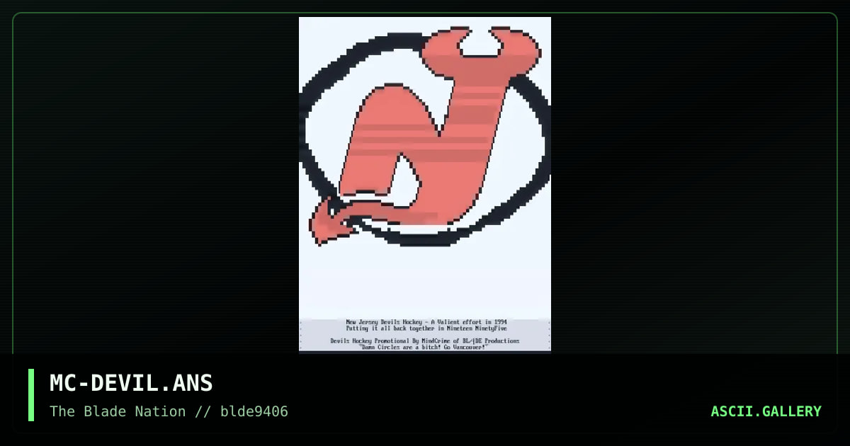 MC-DEVIL.ANS, by mindcrime, 1994
