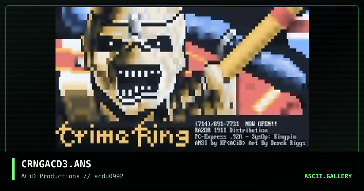 CRNGACD3.ANS, by kingpin, 1992