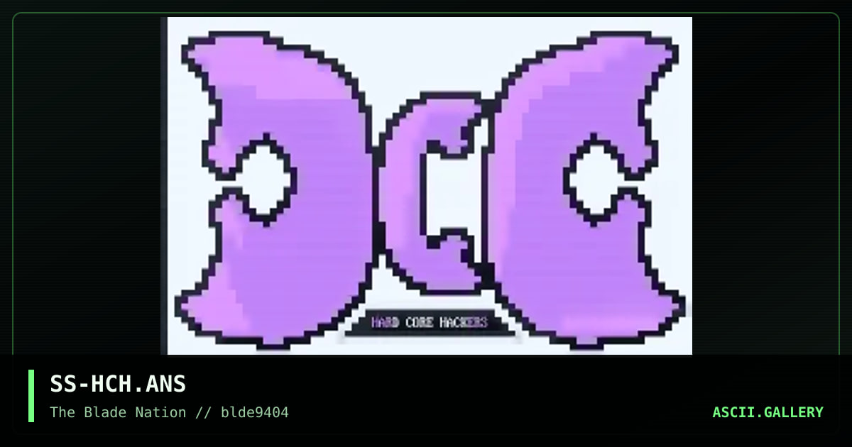 SS-HCH.ANS, by soul seeker, 1994