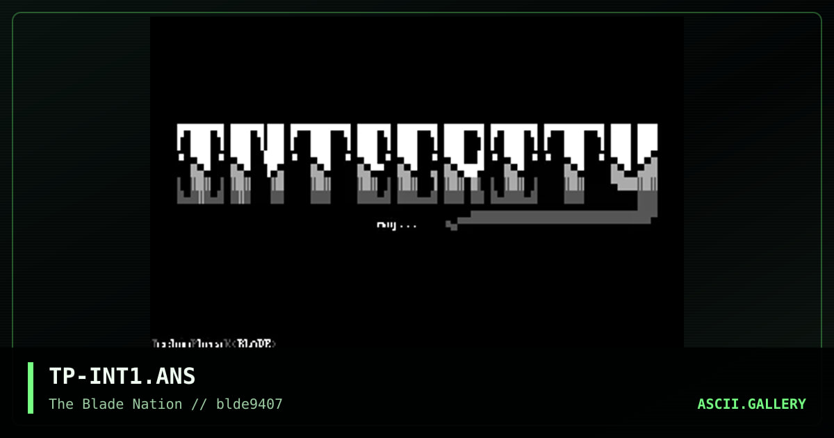 TP-INT1.ANS, by technophreak, 1994