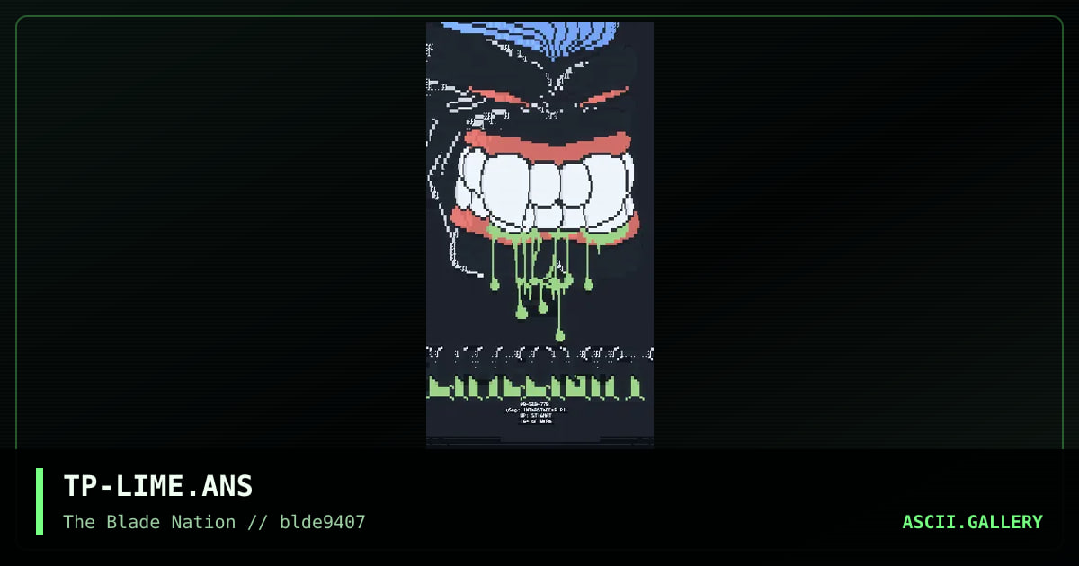 TP-LIME.ANS, by technophreak, 1994