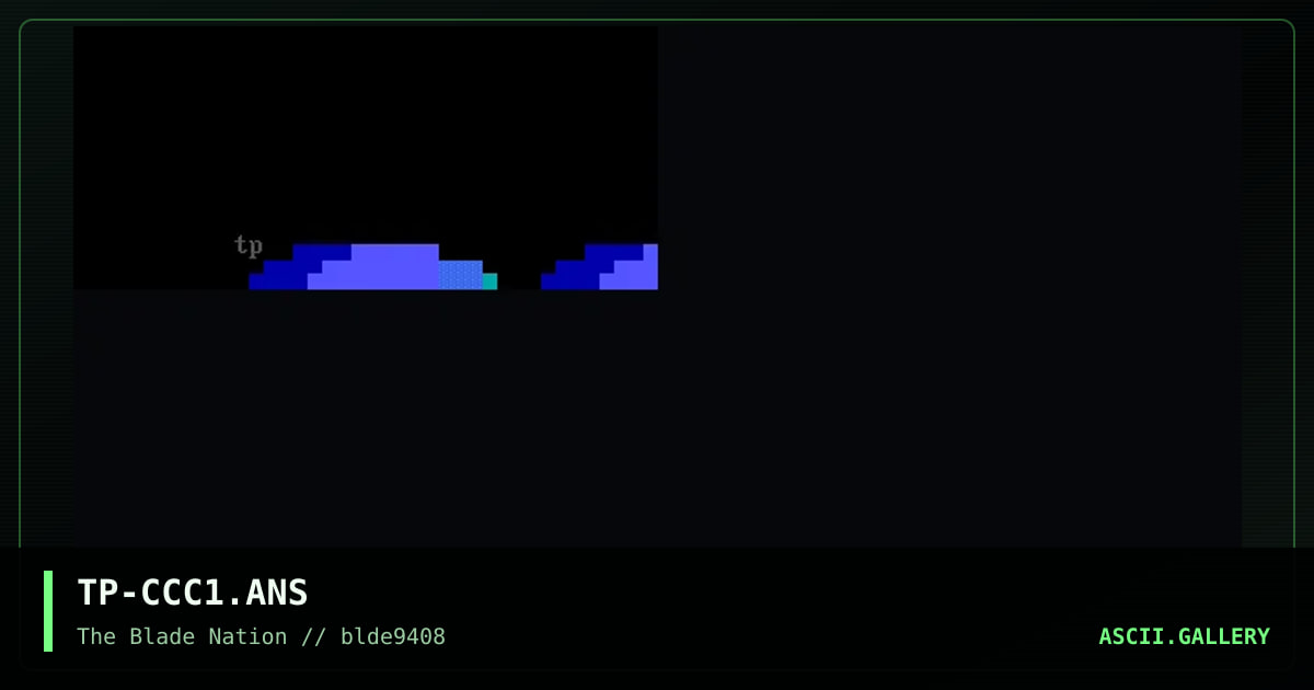 TP-CCC1.ANS, by technophreak, 1994