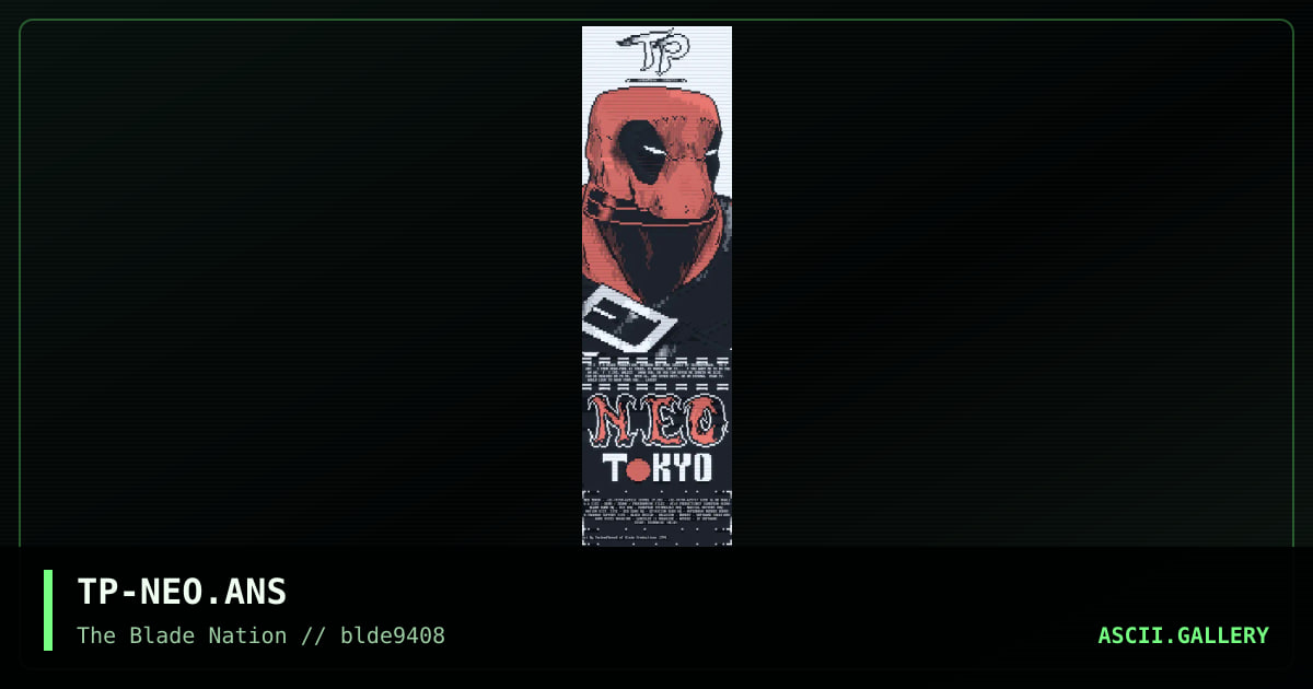 TP-NEO.ANS, by technophreak, 1994