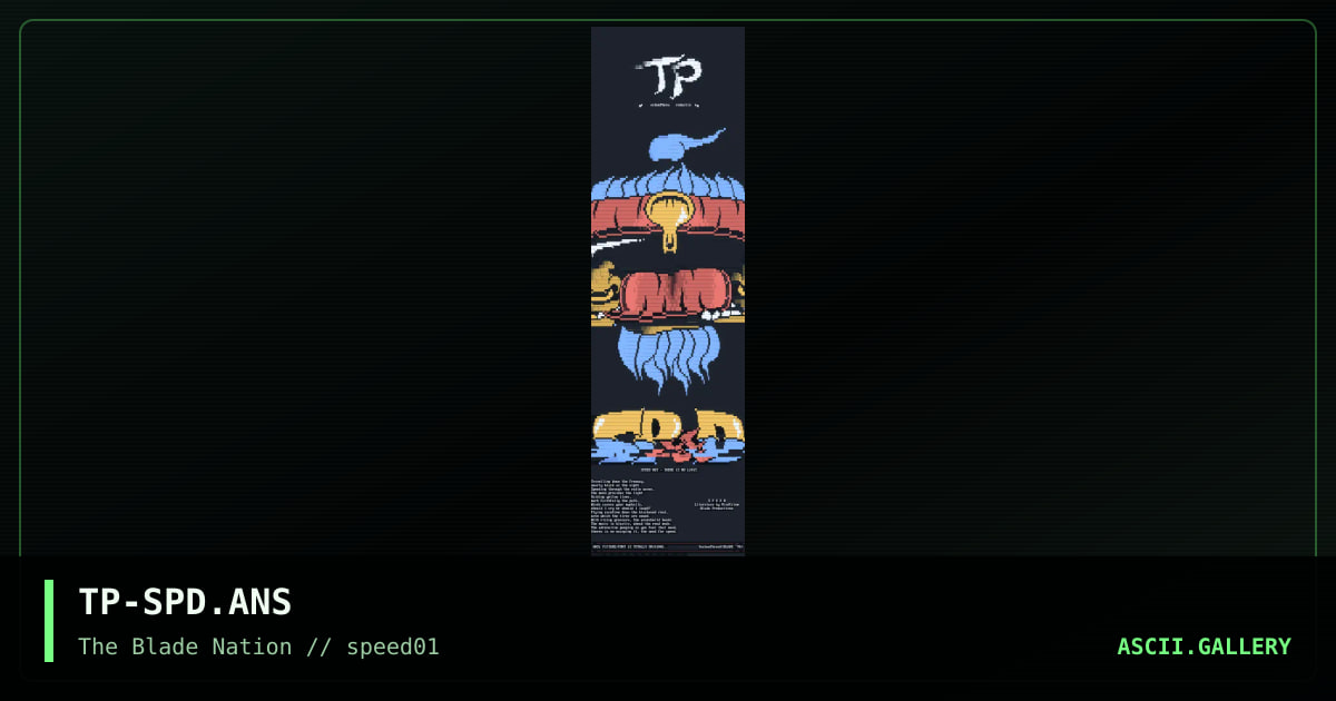 TP-SPD.ANS, by technophreak, 1994