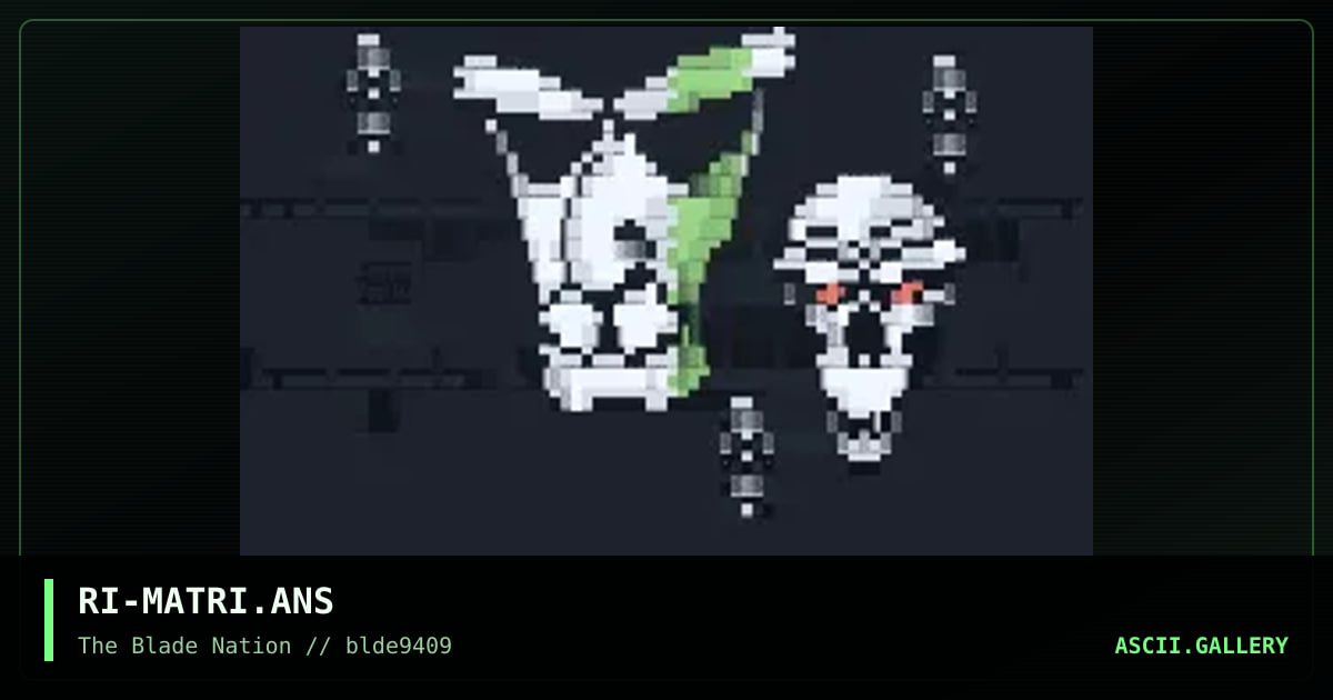 Matrix Ansi, by rai, 1994