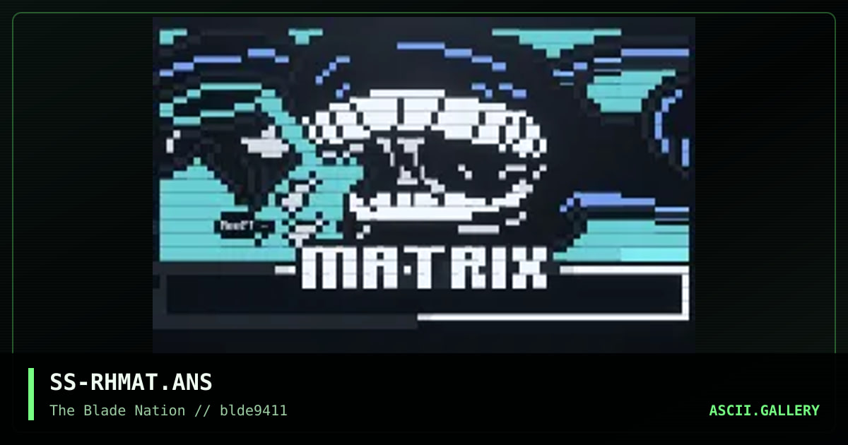 Ravenhill Matrix, by soul seeker, 1994