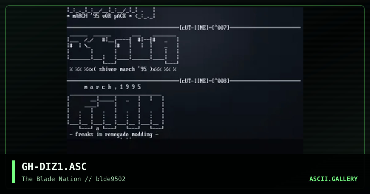 file_id's for various groups, by grey hawk, 1995