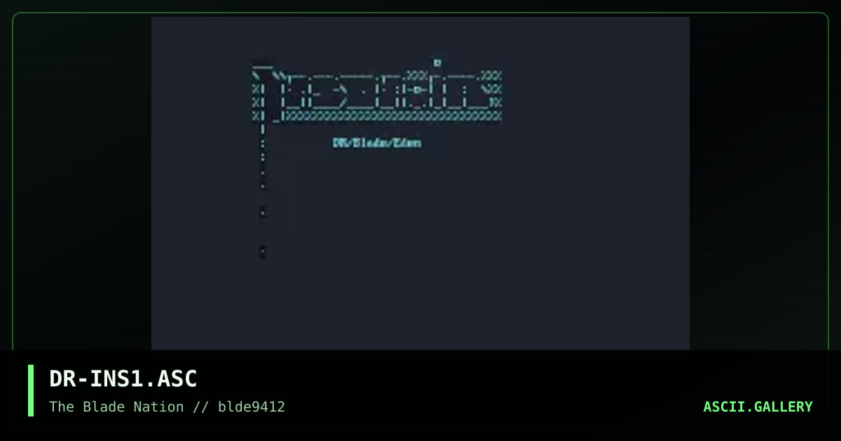 Insomnia Logo, by digital remorse, 1994