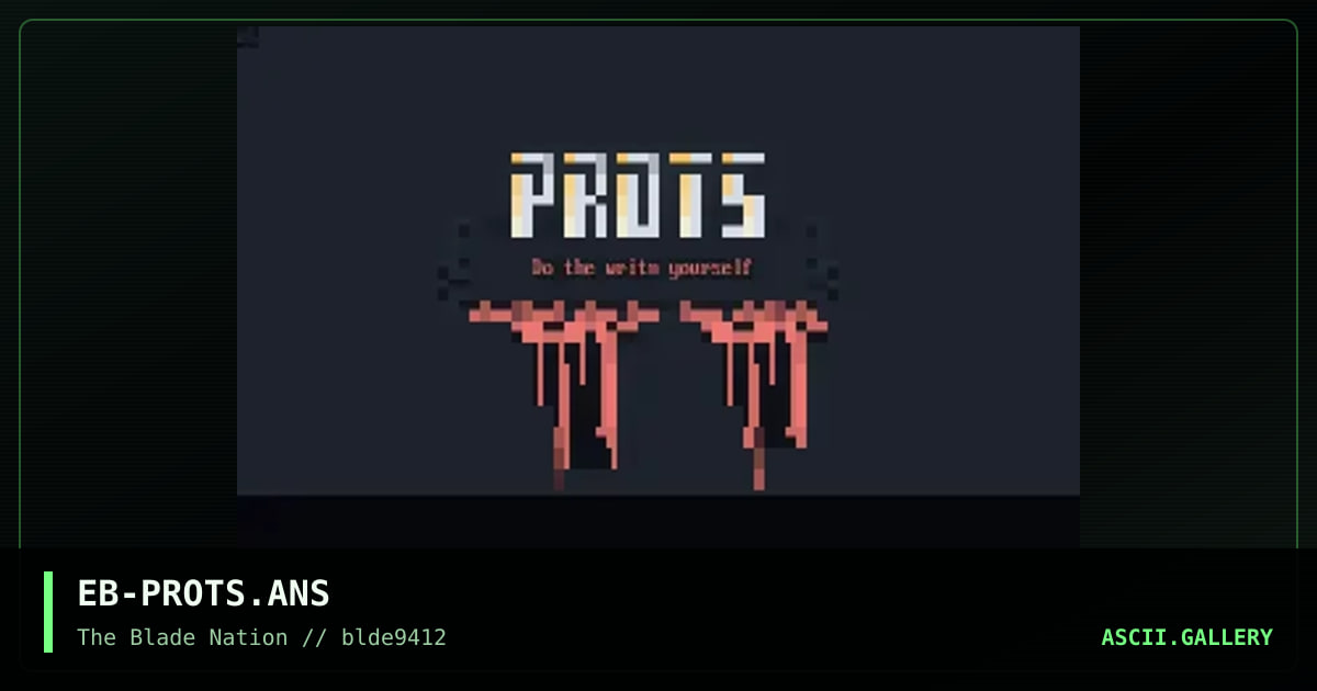 Protocol Screen, by eight ball, 1994