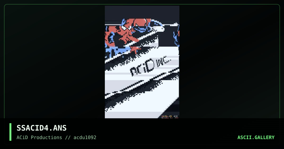 SSACID4.ANS, by rad man, jed, 1992
