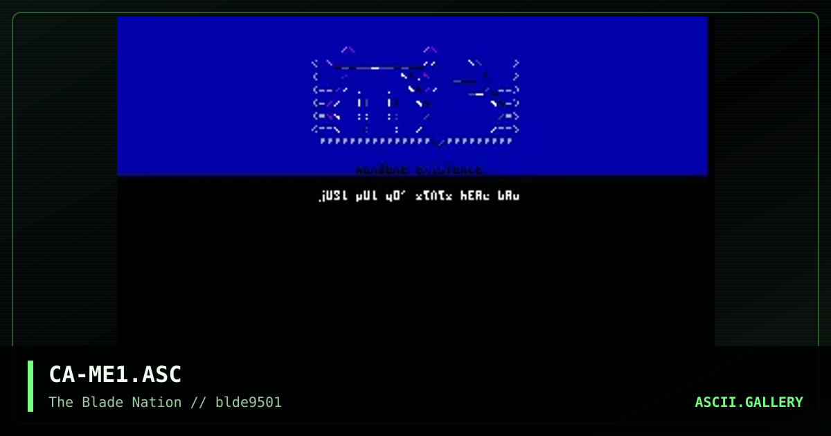 Mundane Existance, by cable, 1995