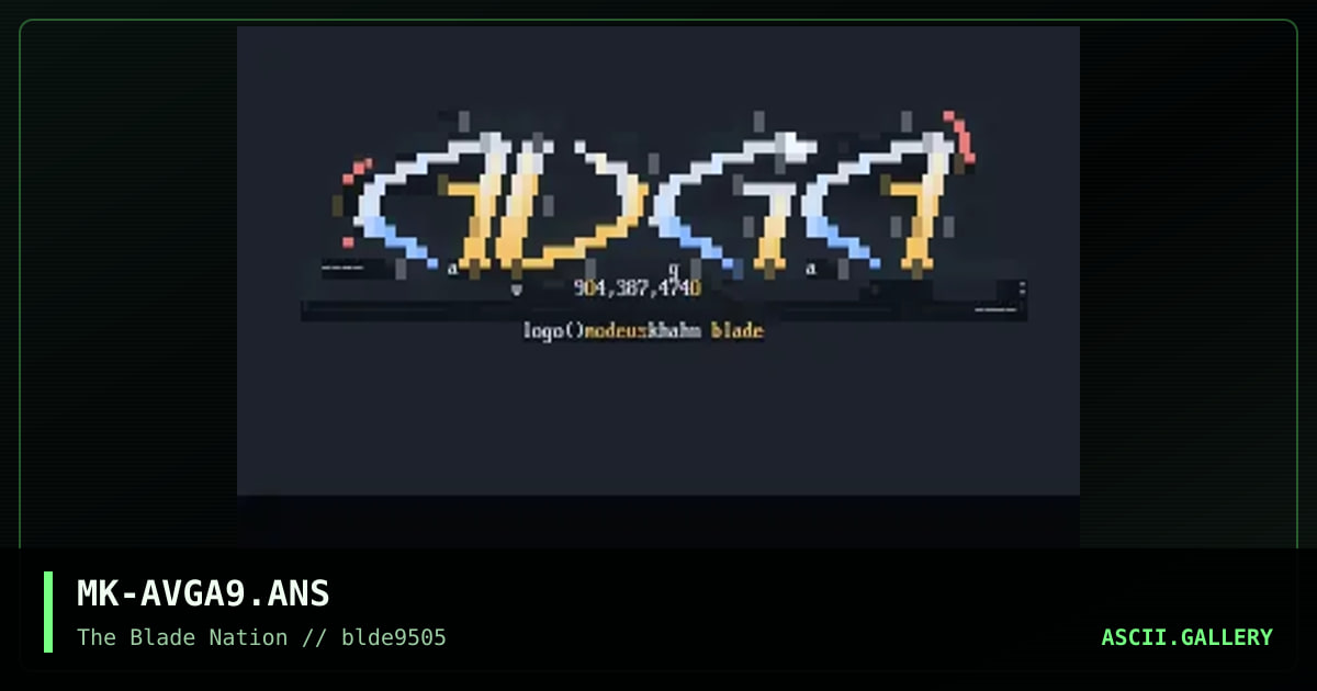 avga!, by modeus khahn, 1995