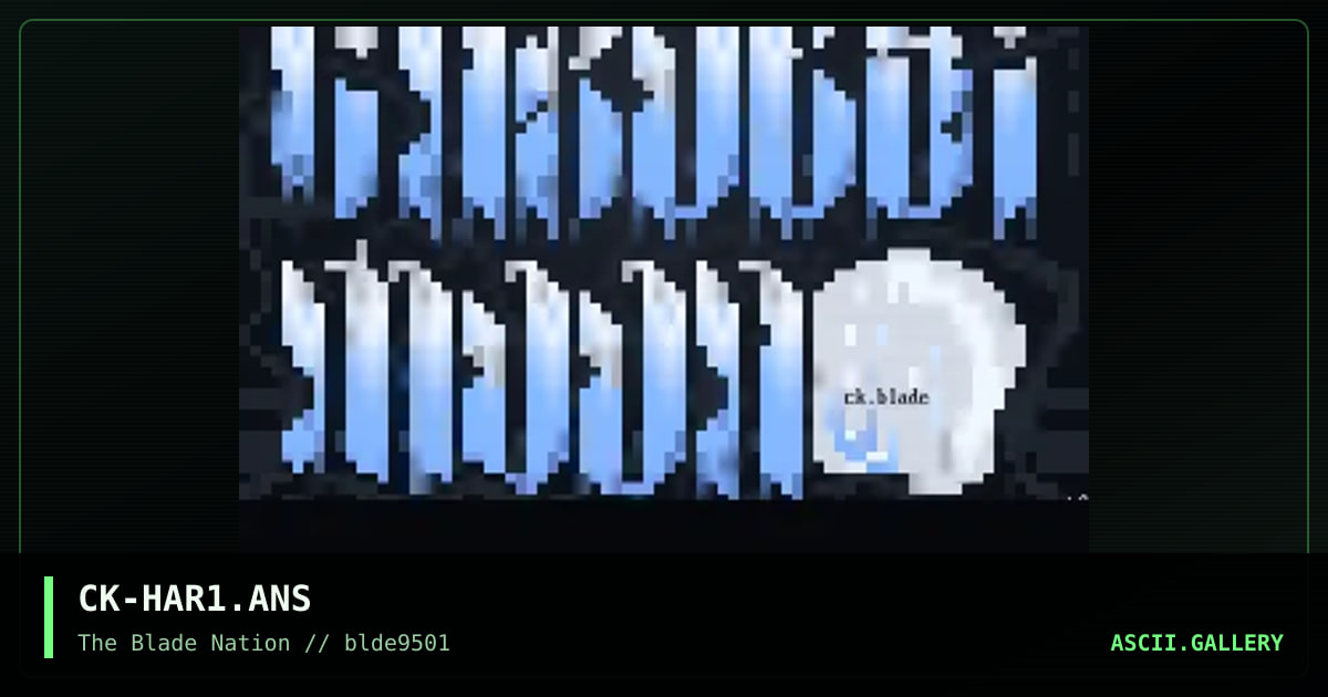 Harvest Moon Logo, by chromatik, 1995