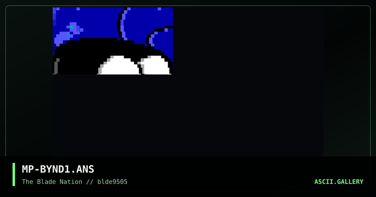 beyond!, by mephitopeles, 1995