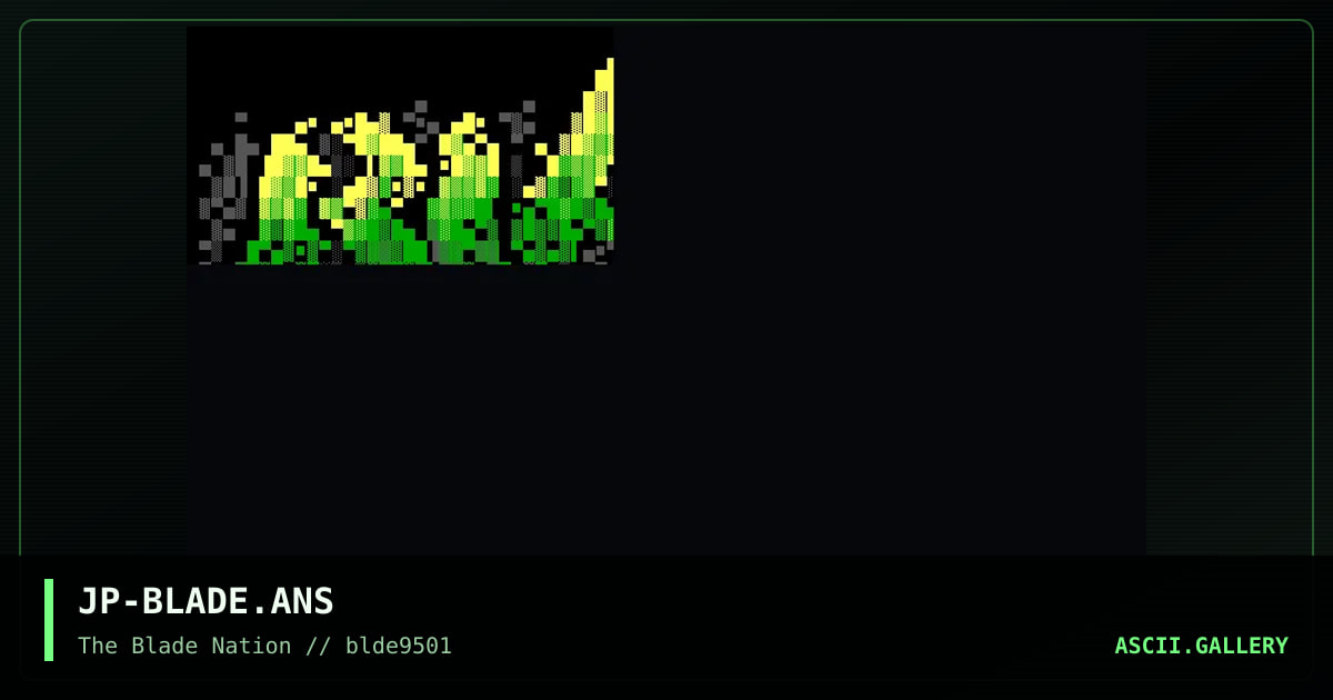 Blade Logo, by pope john paul, 1995