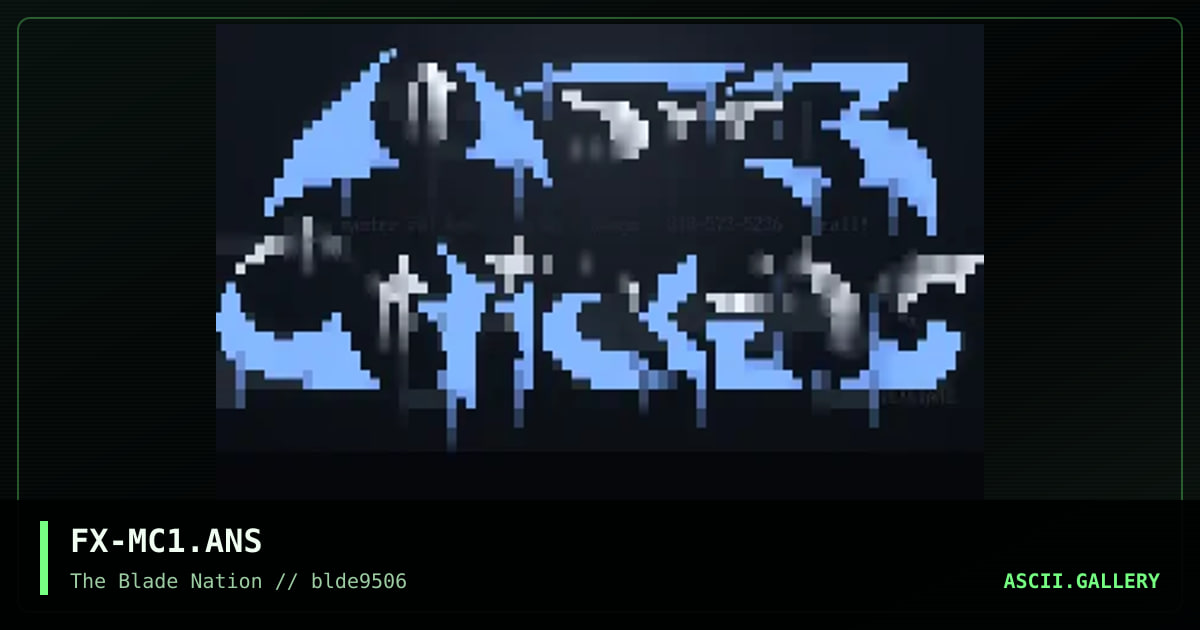 master chickens?, by facsimile, 1995