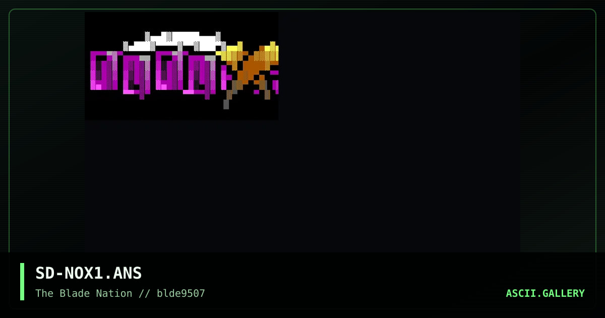 noxious!logo, by shadowhand, 1995