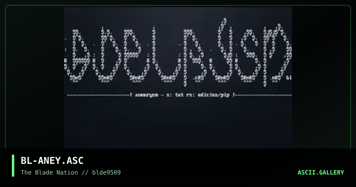 aneurysm, by belial, 1995
