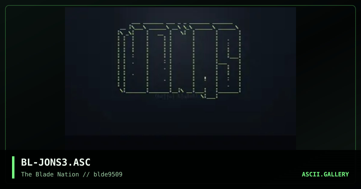 jonas!, by belial, 1995