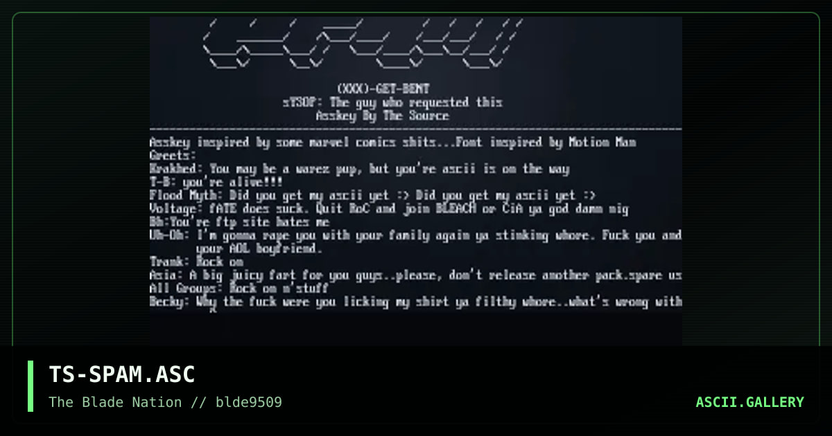 spam, by the source, 1995