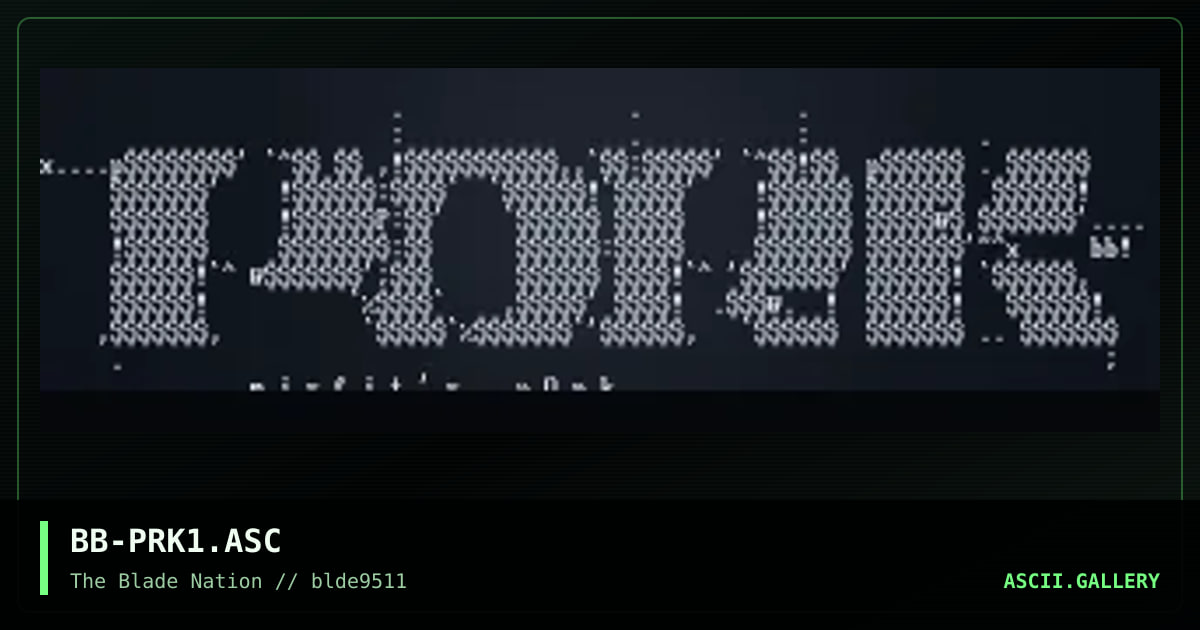 pOrk?!, by scribble, 1995
