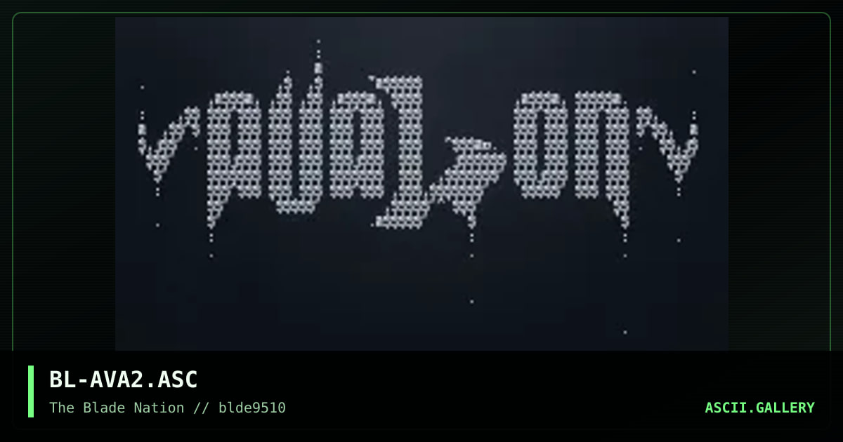 avalon, by belial, 1995