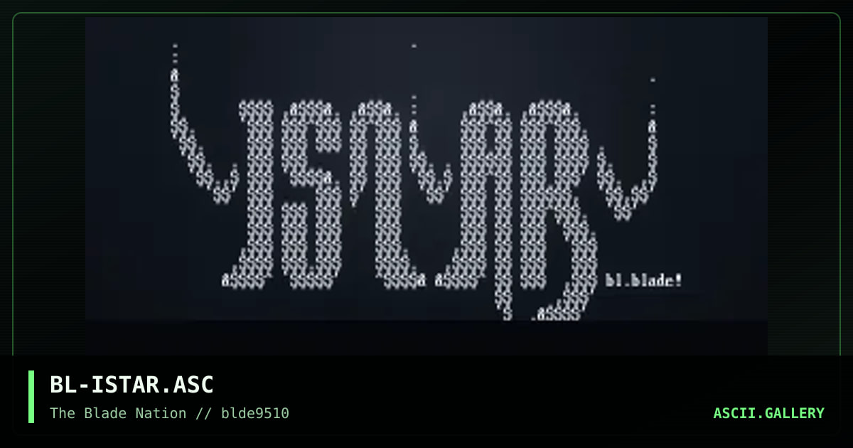 istar, by belial, 1995