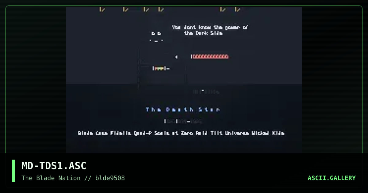 the death star, by meltdown, 1995