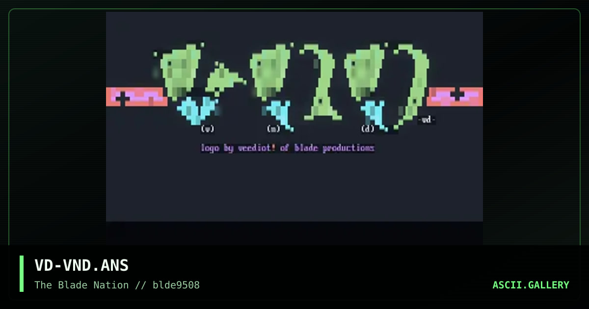 vnd logo, by veediot, 1995
