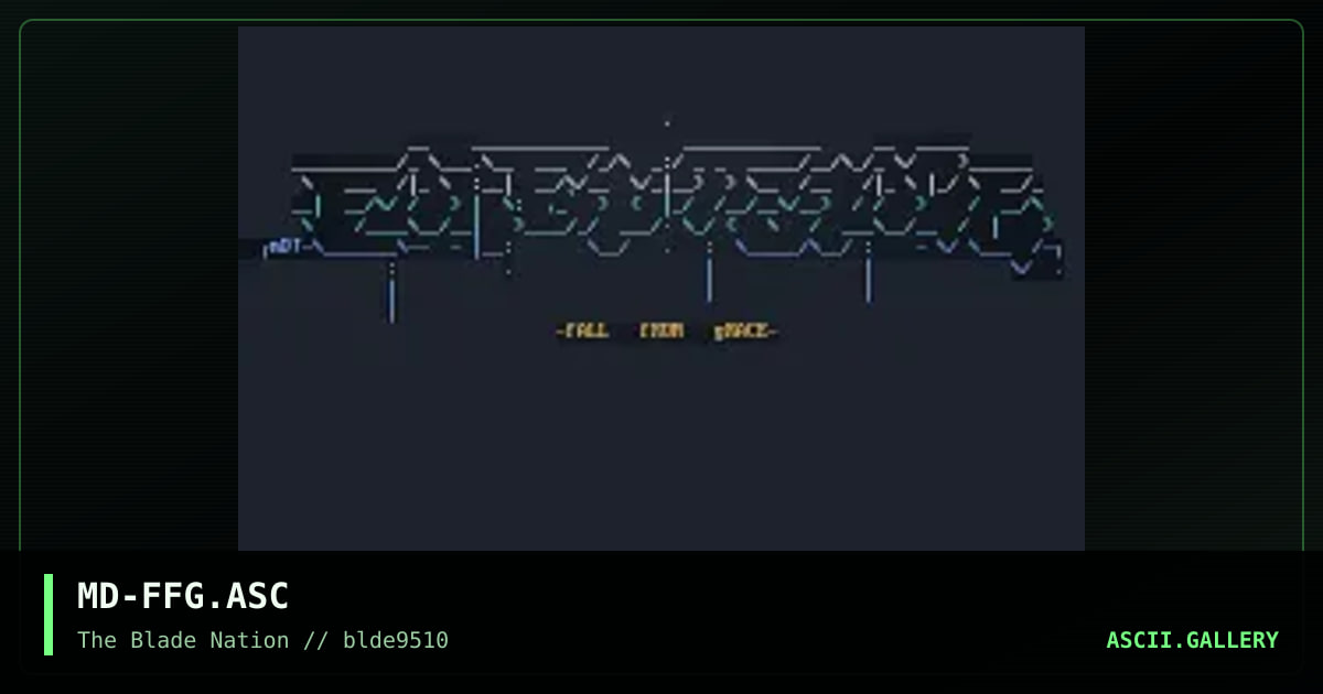 fall from grace, by meltdown, 1995
