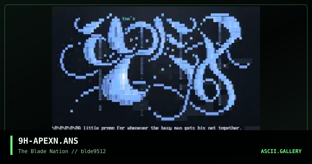 tna's apexnet, by pushead, 1995