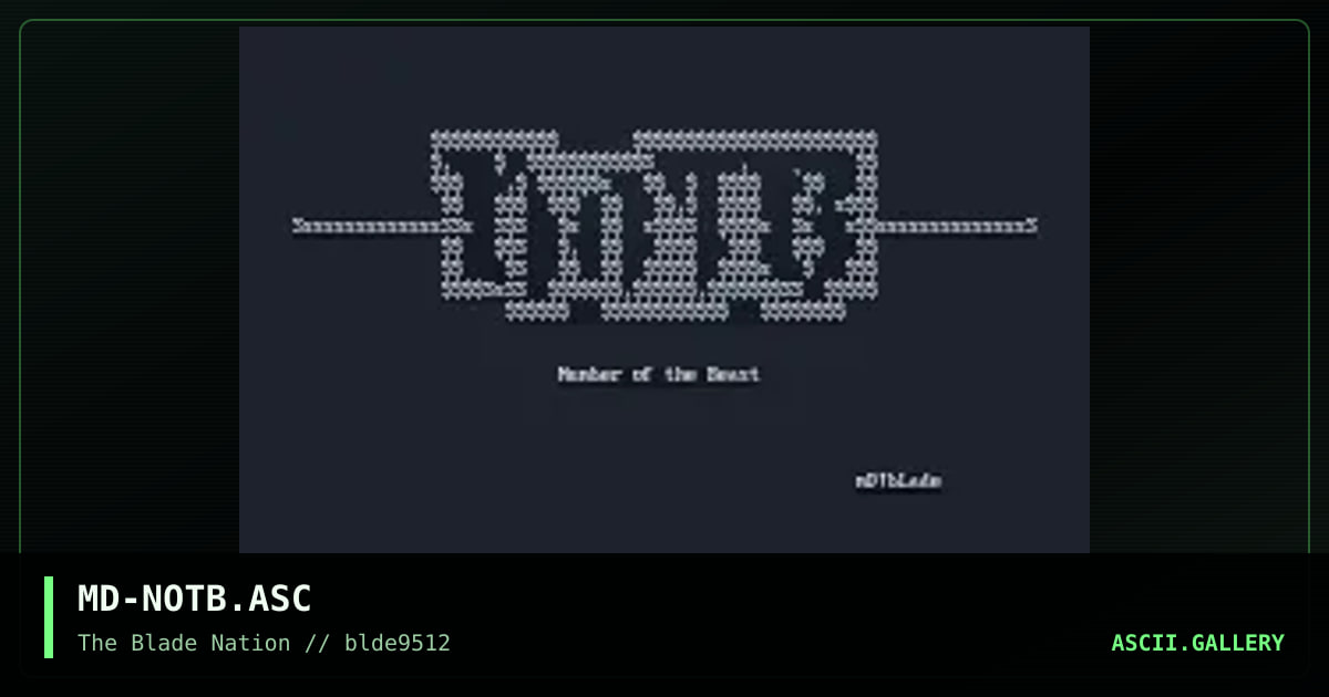 number of the beast, by meltdown, 1995