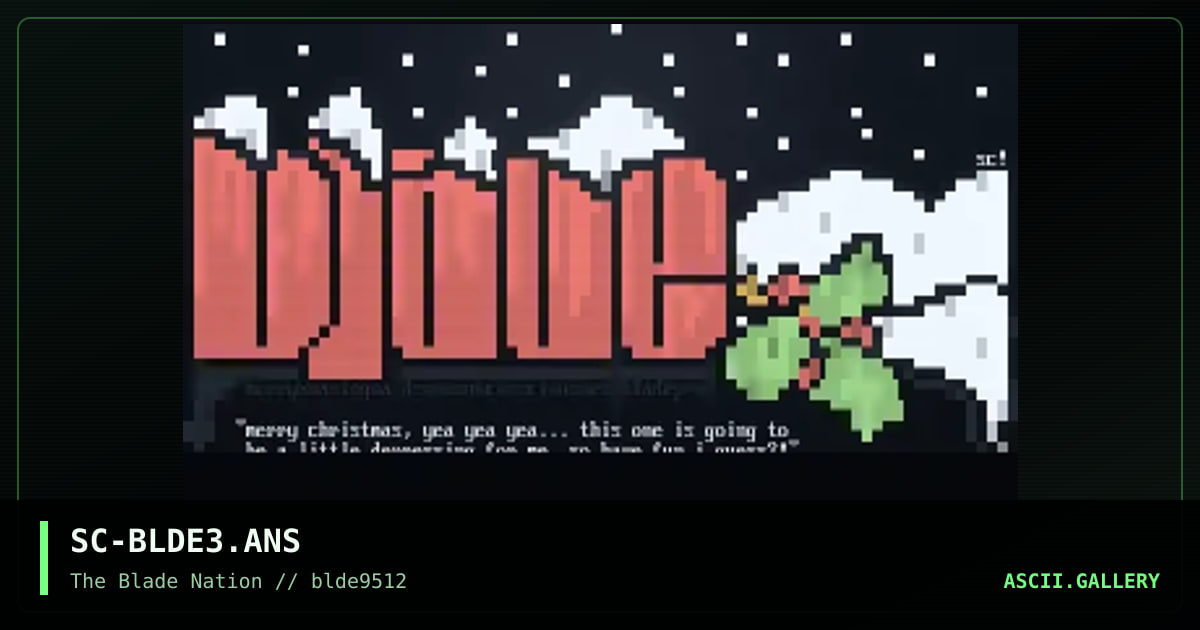 merry xmas!, by subconsciousness, 1995