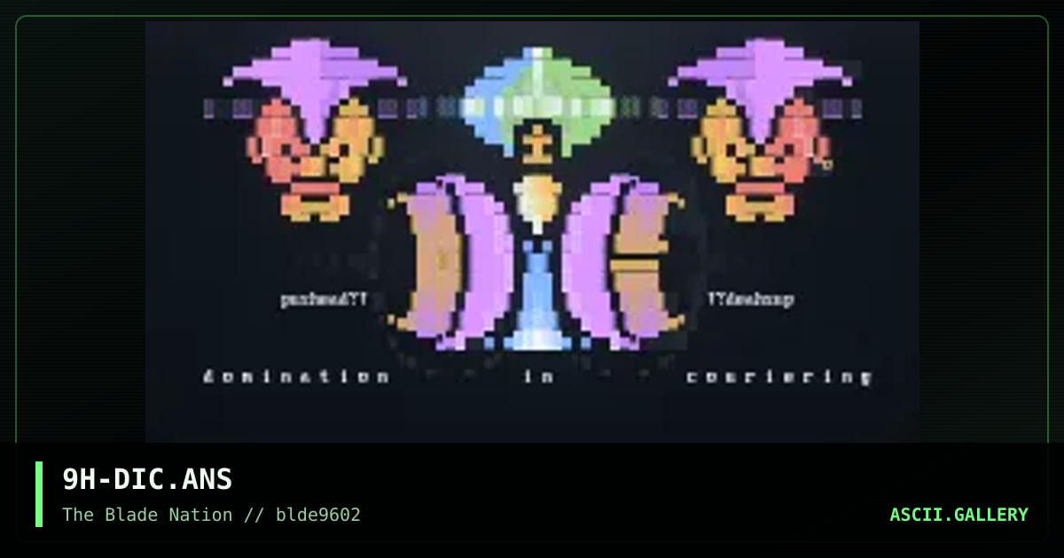 dic logo, by pushead, 1996