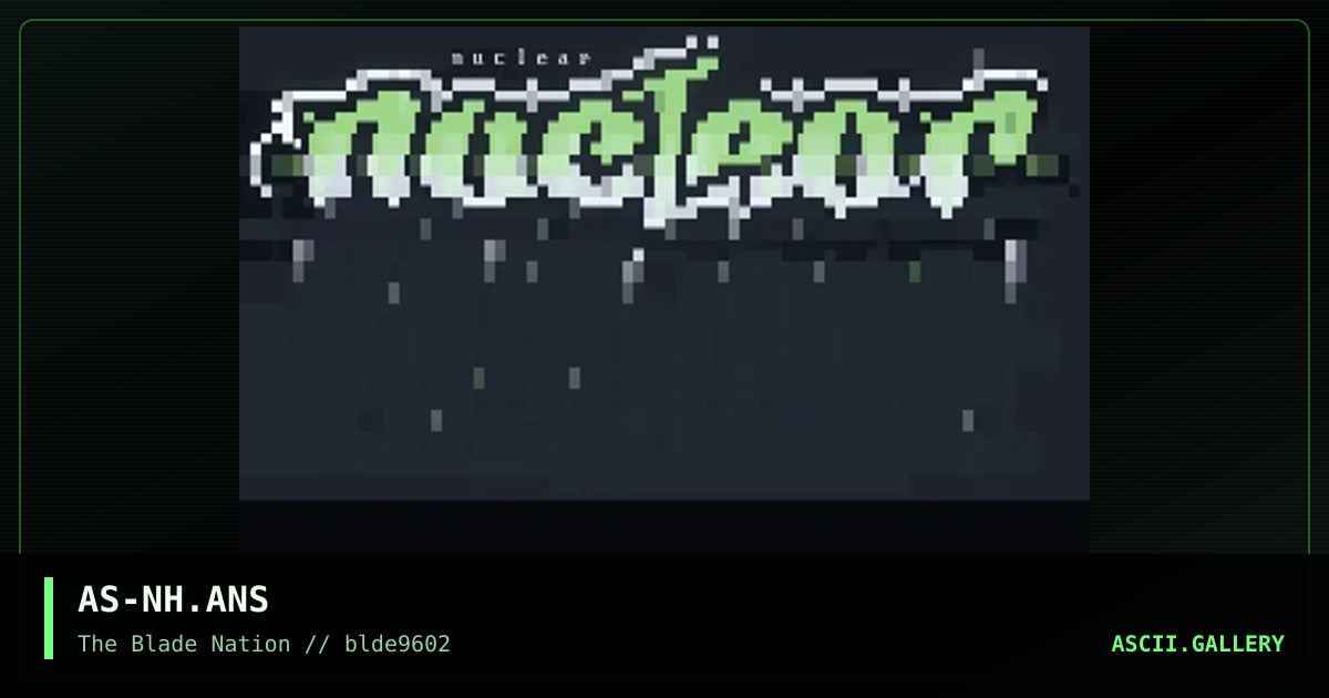 nuclear holocaust, by altered state, 1996