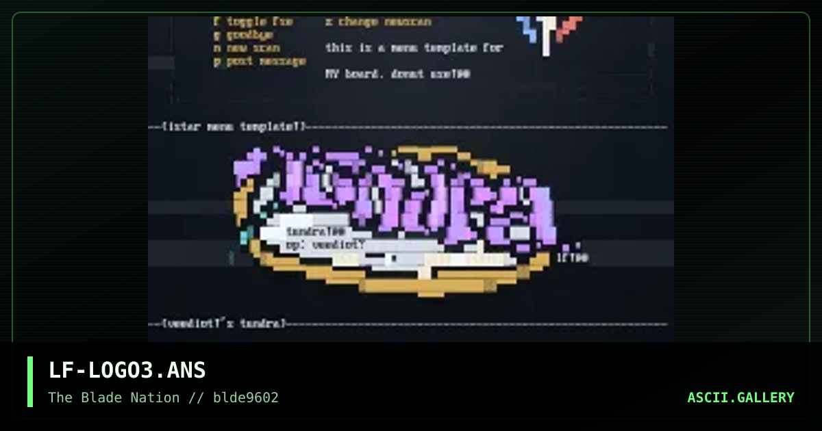 logo collection 3, by lucifer, 1996