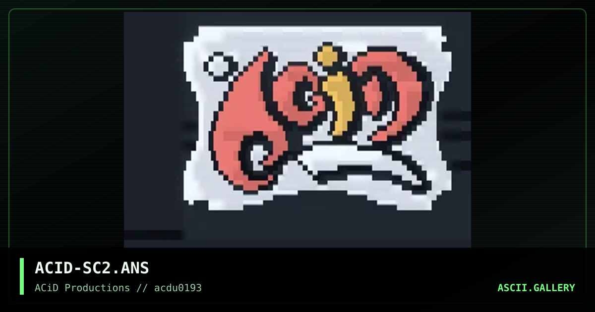 ACID-SC2.ANS, by sonic, 1993