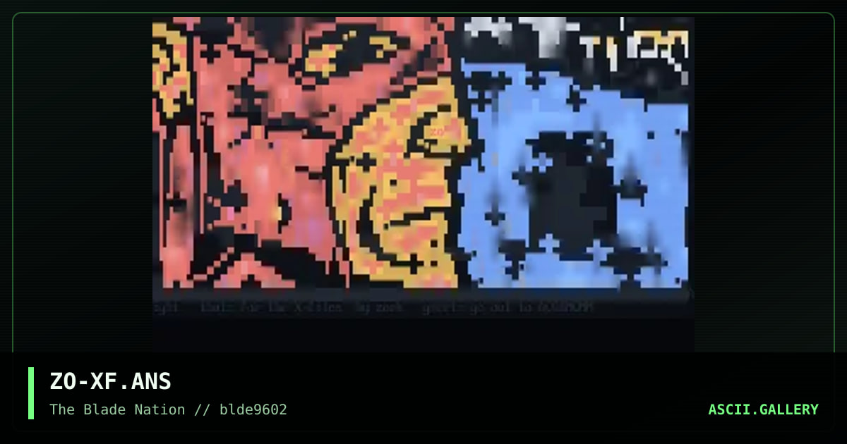 x-files matrix, by zork, 1996