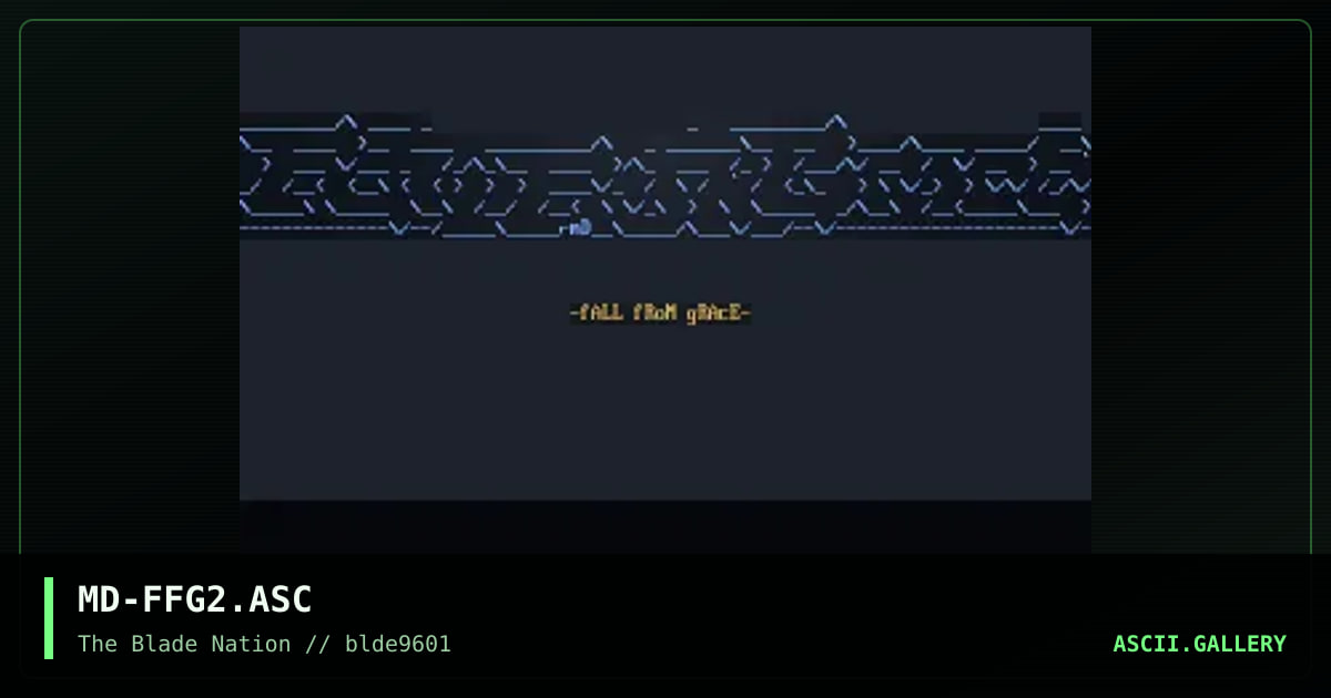 fall from grace, by meltdown, 1996