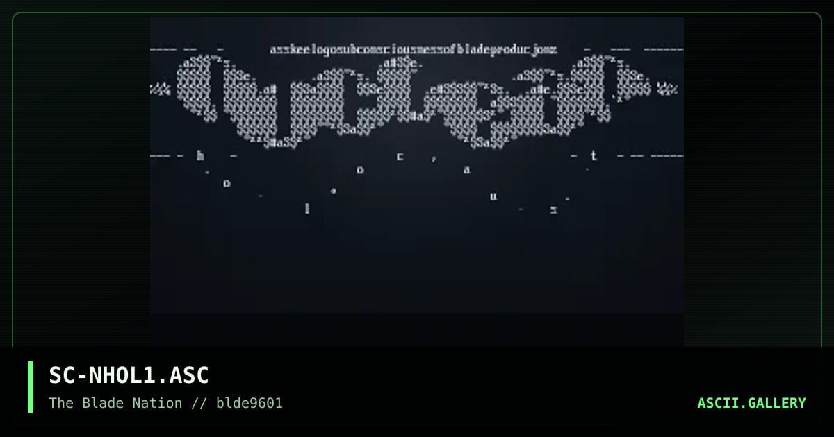 nuclear holocaust, by subconsciousness, 1996