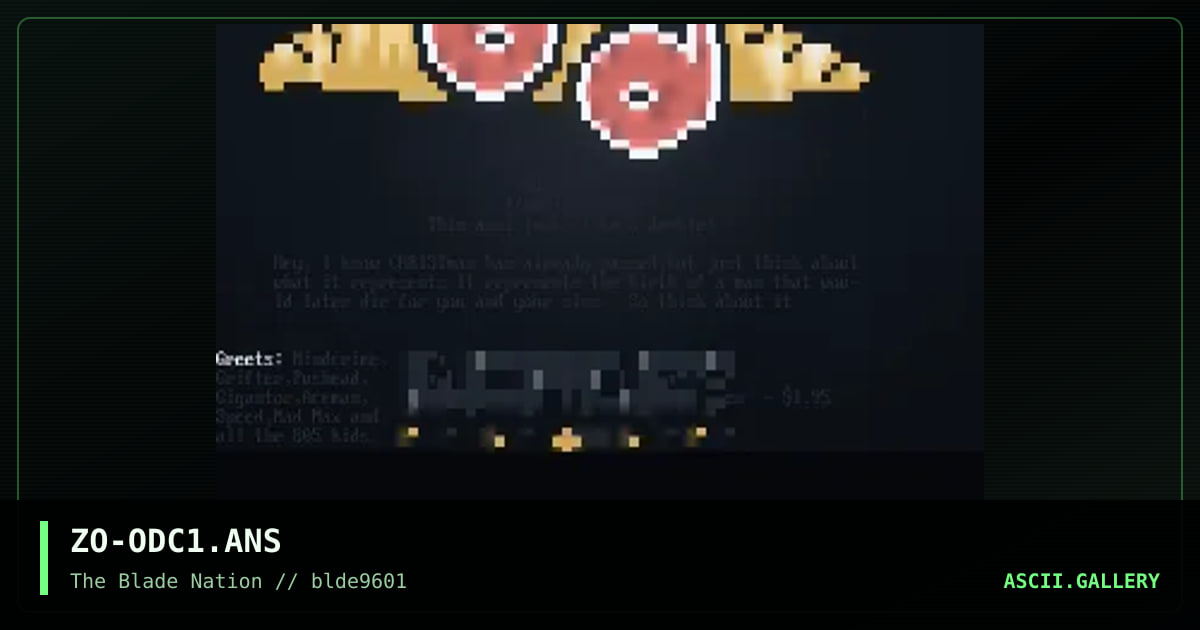 odyssey!, by zork, 1996