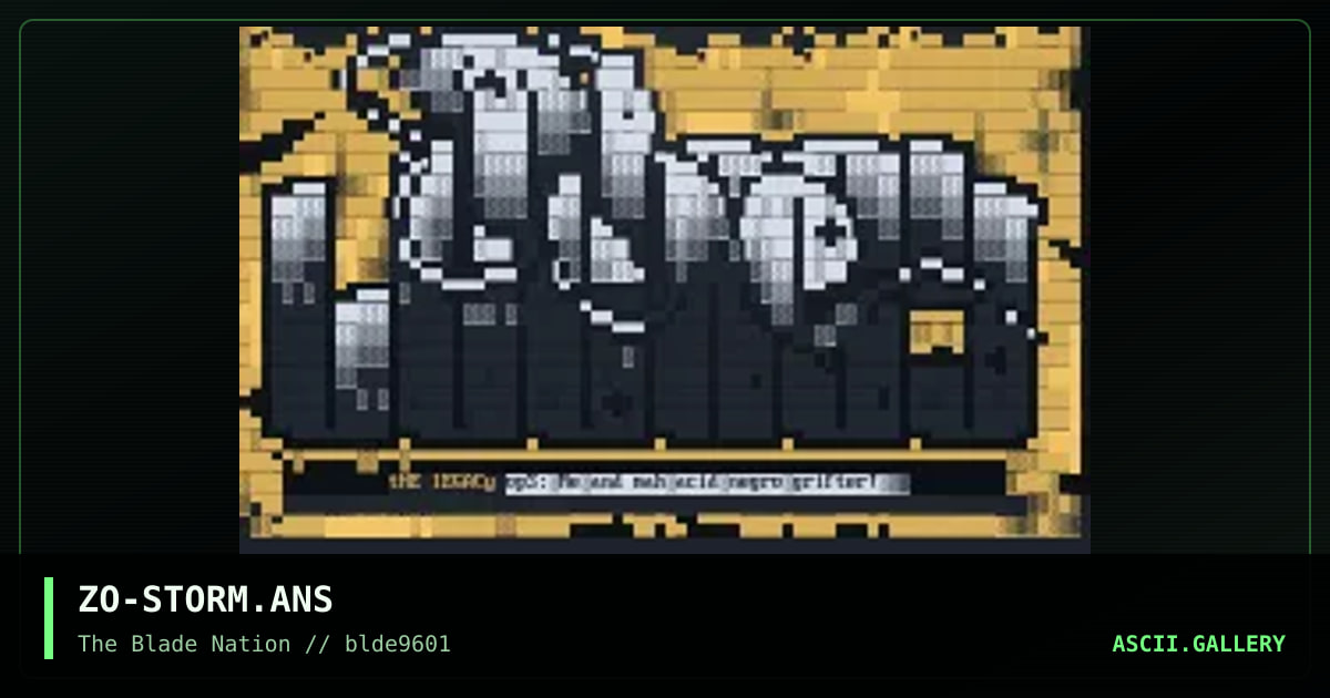 the legacy!, by zork, 1996
