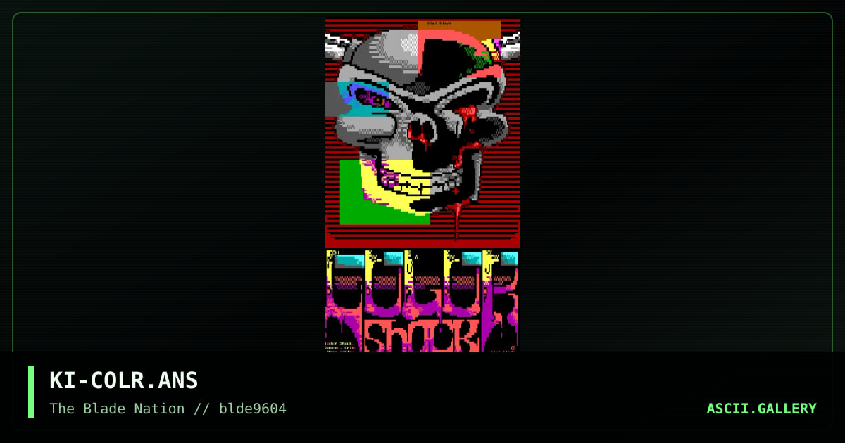 color shock!, by kiwi, 1996