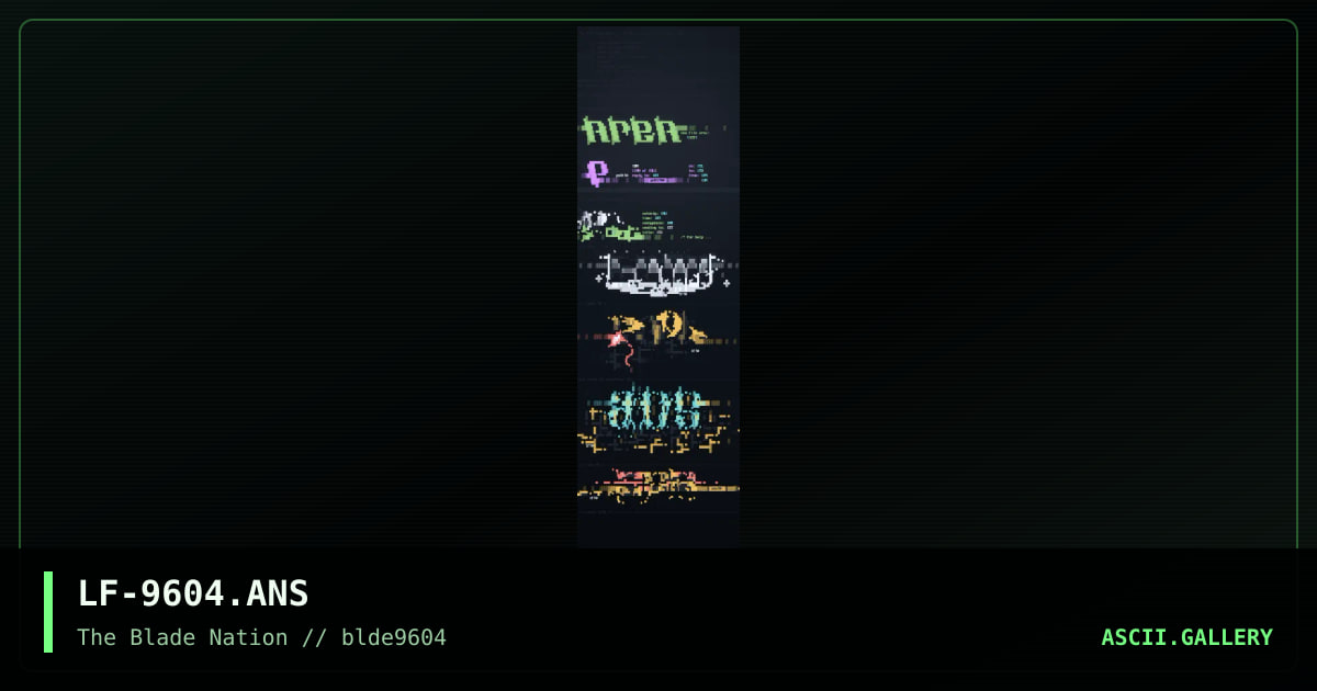 logos .., by lucifer, 1996