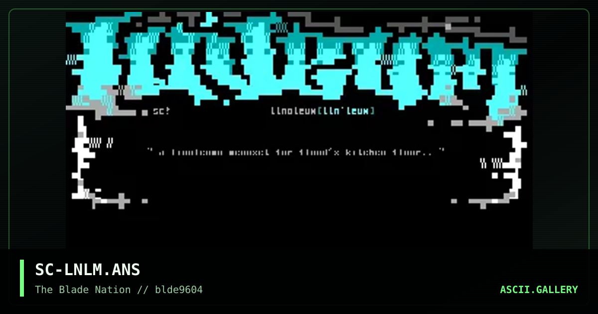 len'leum! for da' flo'?!, by subconsciousness, 1996