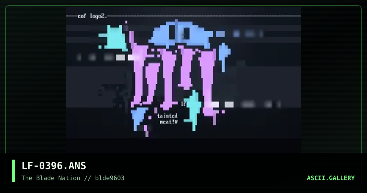 logo collection!@, by lucifer, 1996